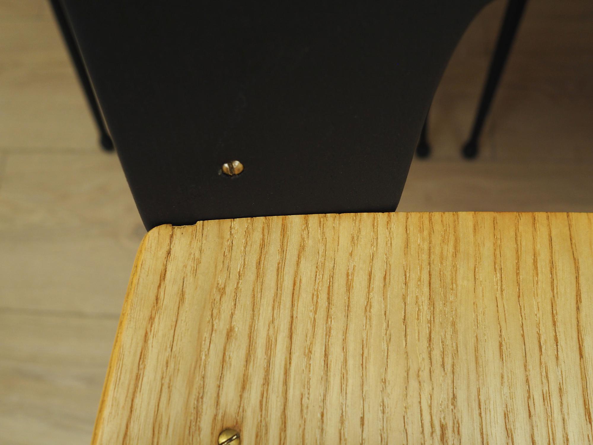 6x Carlo Ratti Dining Chair Green 1950s 7