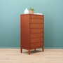 Vintage chest of drawers Mahogany Brown 1970s 4