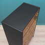 Vintage chest of drawers walnut wood brown 1960s 5