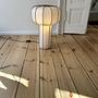 Kiku no Hana Stehlampe Papier Holz 1