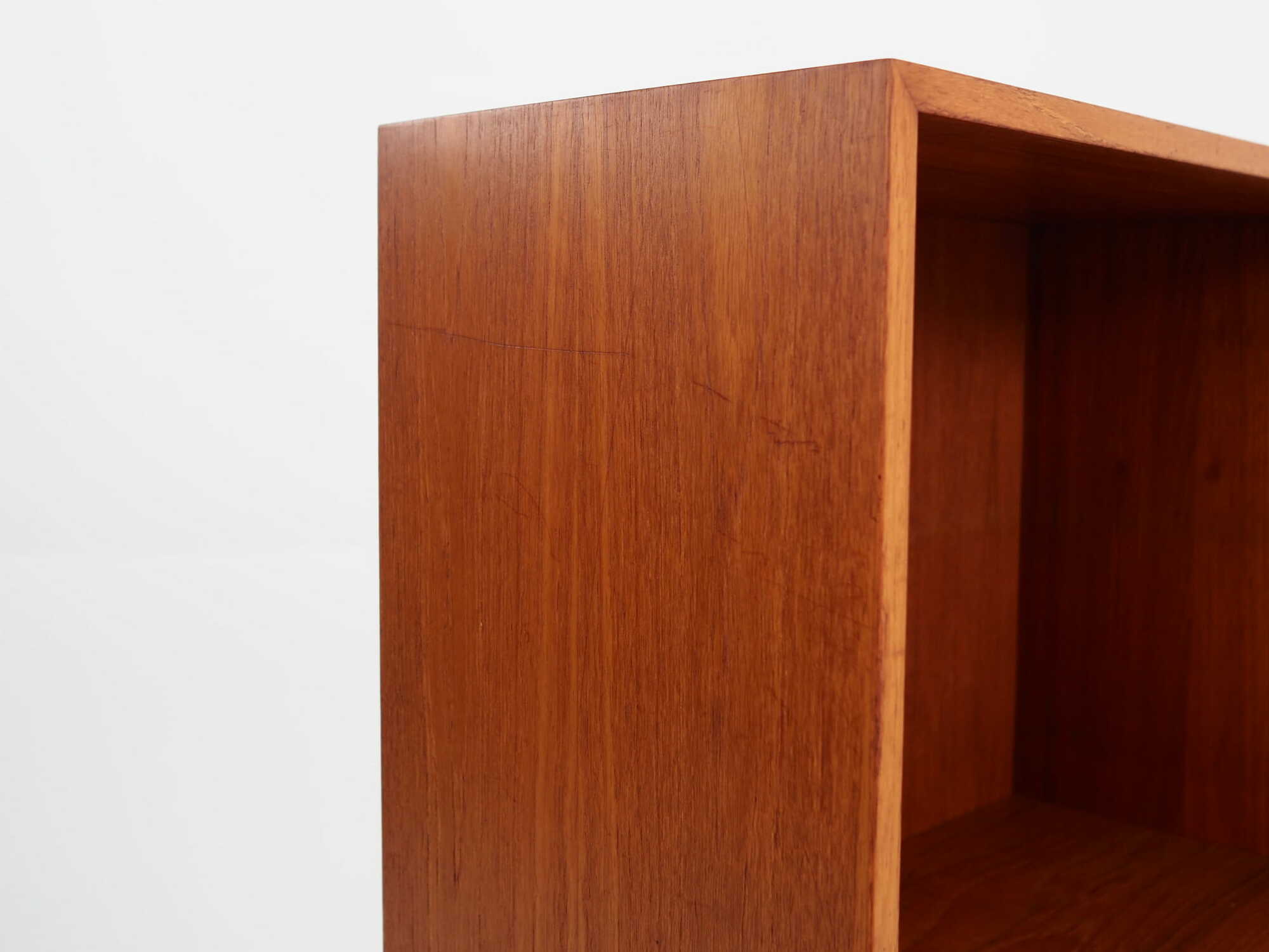 Bookshelf Teak Brown 1970s 6