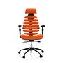 ERGO LINE II PRO Bürostuhl Drehbar Stoff Orange 0