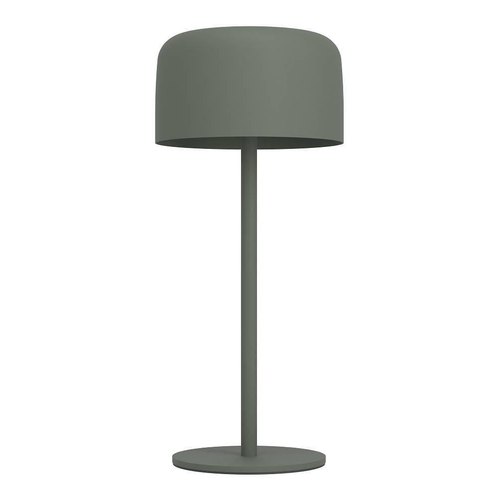 Roccanova LED table lamp steel 1-light 3