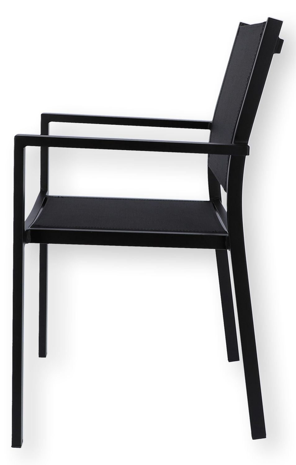 Fiam Aria Stapelsessel Schwarz 2