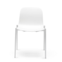 Dogo S Chair Plastic Metal White 1