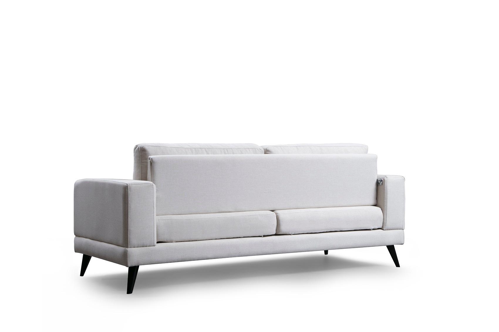 Nordic 3-Sitzer Sofa Beige 7