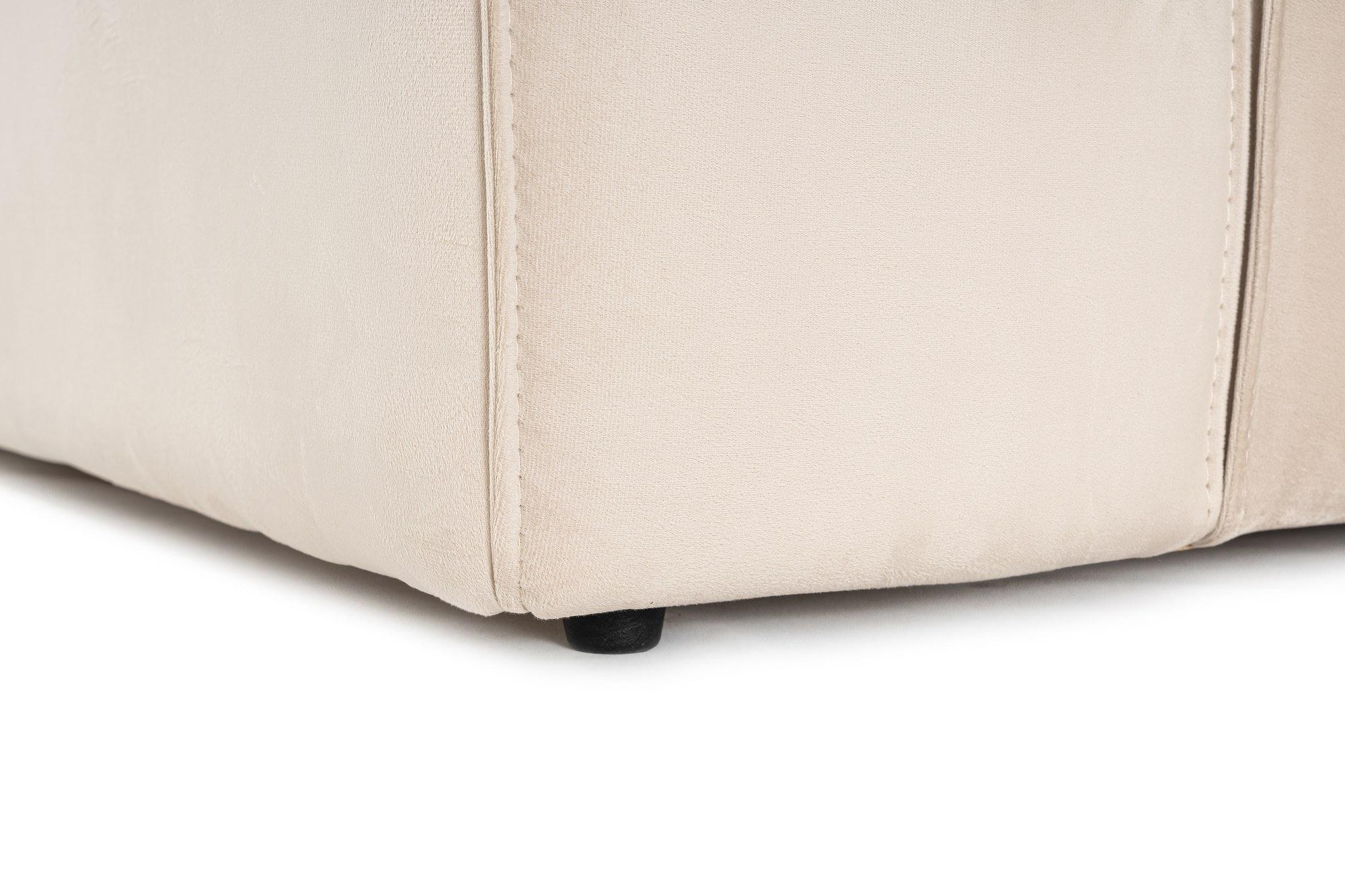 Lora 3-Sitzer Sofa Creme 6