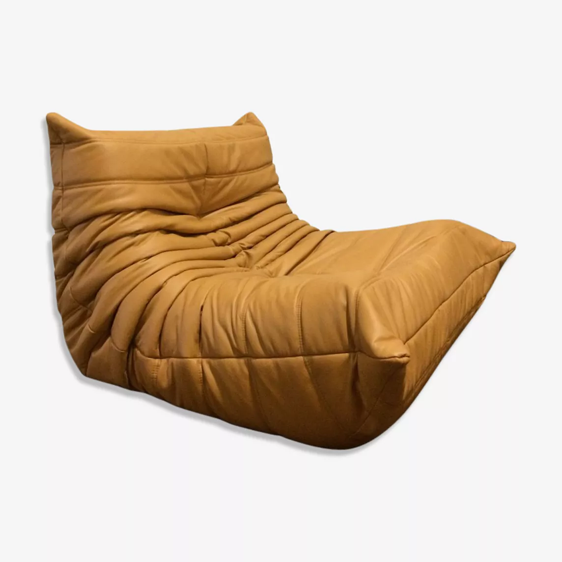 Togo Sessel Leder Beige 0