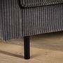 Sofa 3-Sitzer Chaiselongue Links Rechts Grau 6