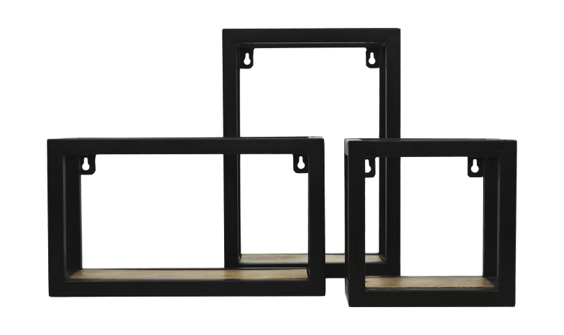 Levels Wandbox Mangoholz Metall 4