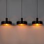 Pendant light ISAK 3-light iron 0