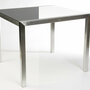 Luxury Tisch Metall Silber 1