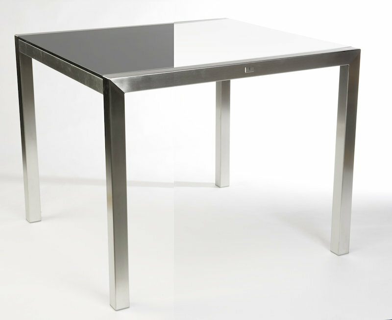 Luxury Tisch Metall Silber 1