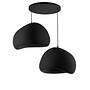 2-Flammig Wabi Sabi Barecasts Pendelleuchte Schwarz 6