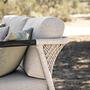 NERO Sofa 3-seater Black Teak-Rope SandNERO Cushion Sofa 3-seater O Corsica 2