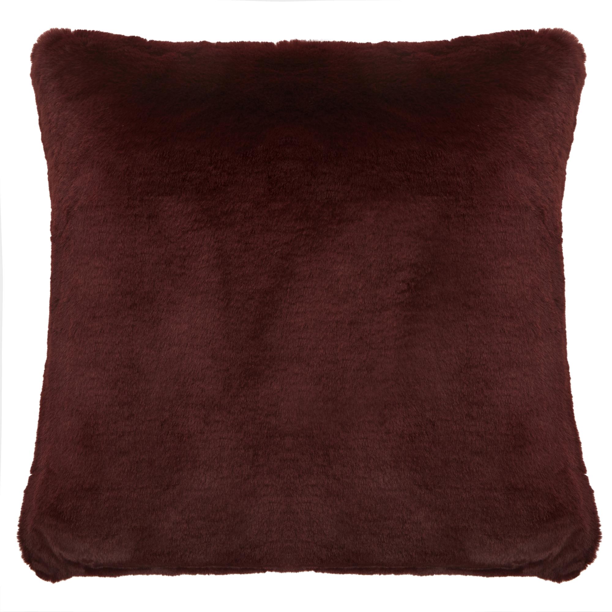 Bosie Lamina Rotwein Quadratisches Kissen
 1