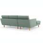 Conrad Sofa Récamiere Links Fabio Grey Green 3