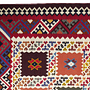 Kilim Gashgai Teppich Mehrfarbig 1