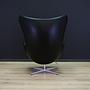 Egg Sessel Arne Jacobsen Leder Schwarz 12