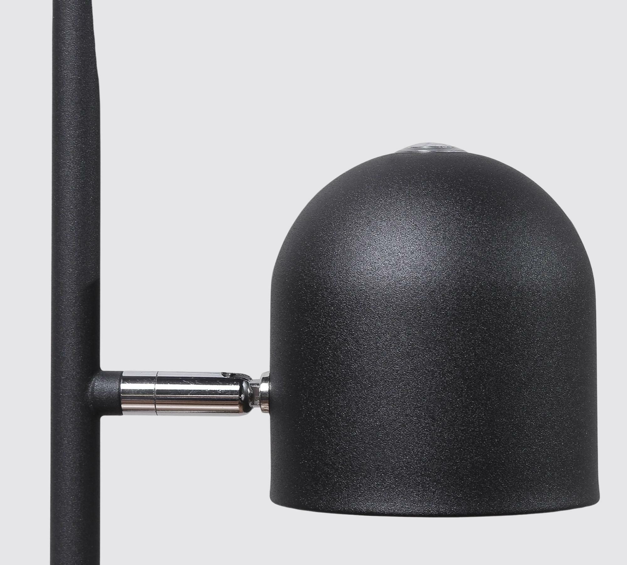 LED-Stehleuchte Jon Eisen 2-flammig Schwarz 3