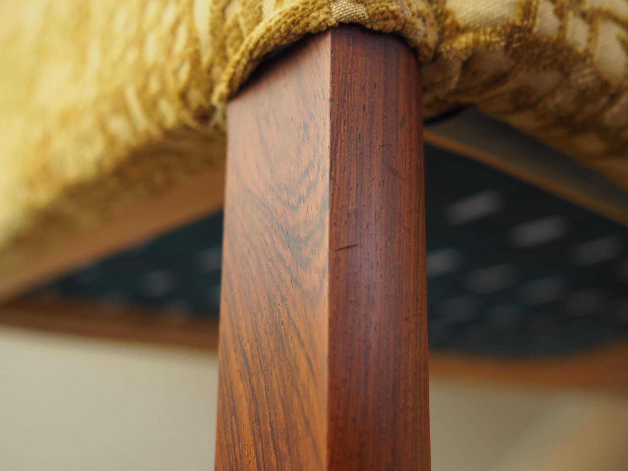 3-seater sofa yellow 1960s 12