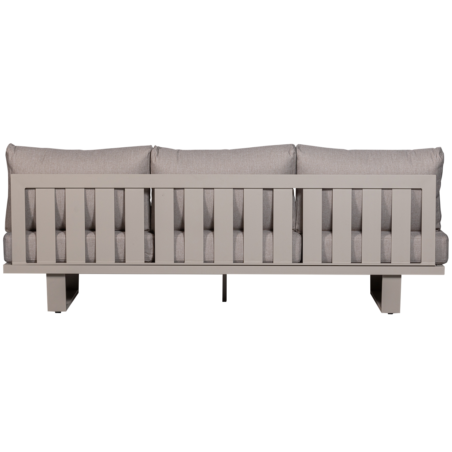 Bear 3-Sitzer Gartensofa Aluminium Grau 4
