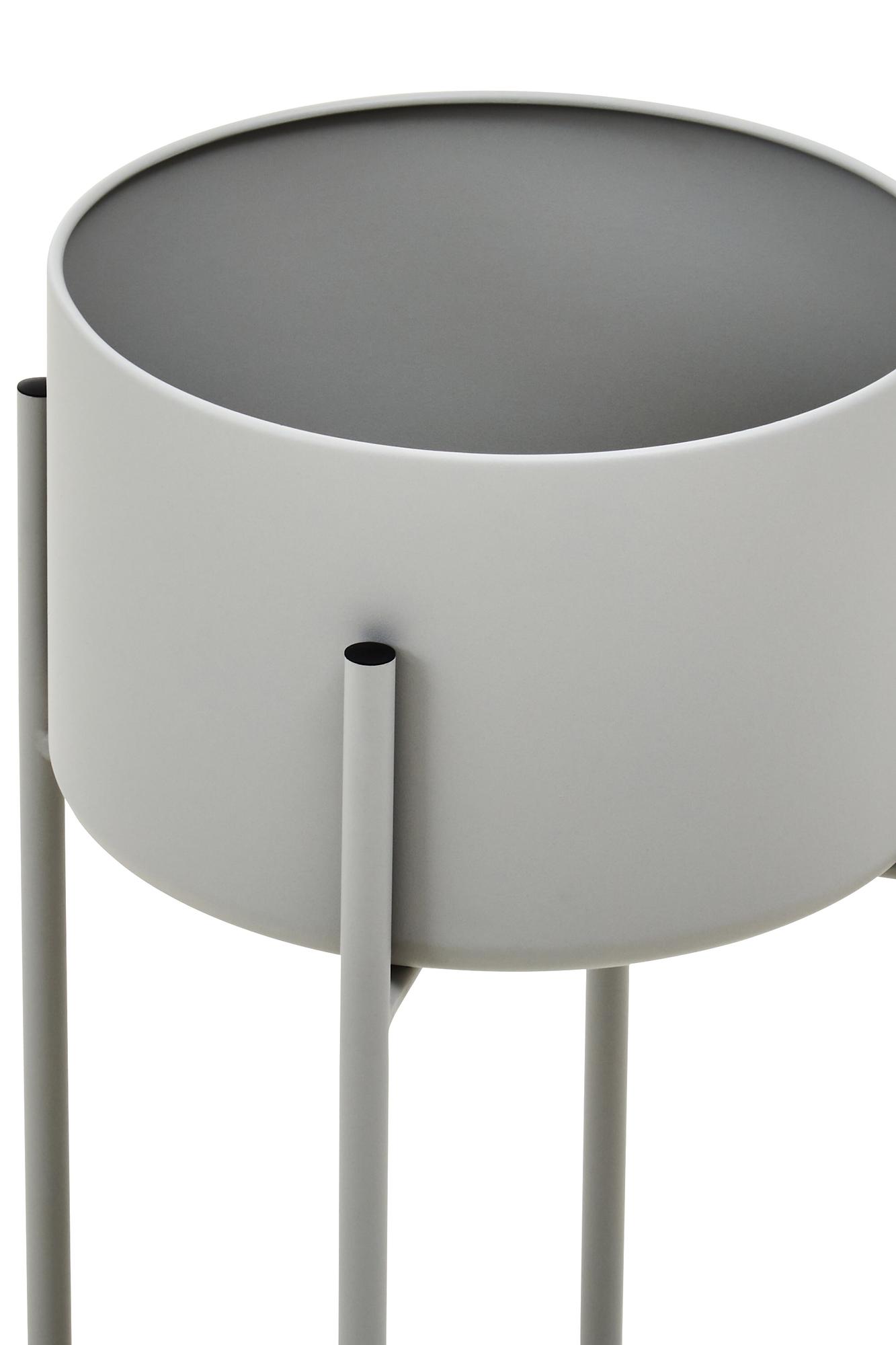 Trosa Groß Standblumenkübel Grau
 3