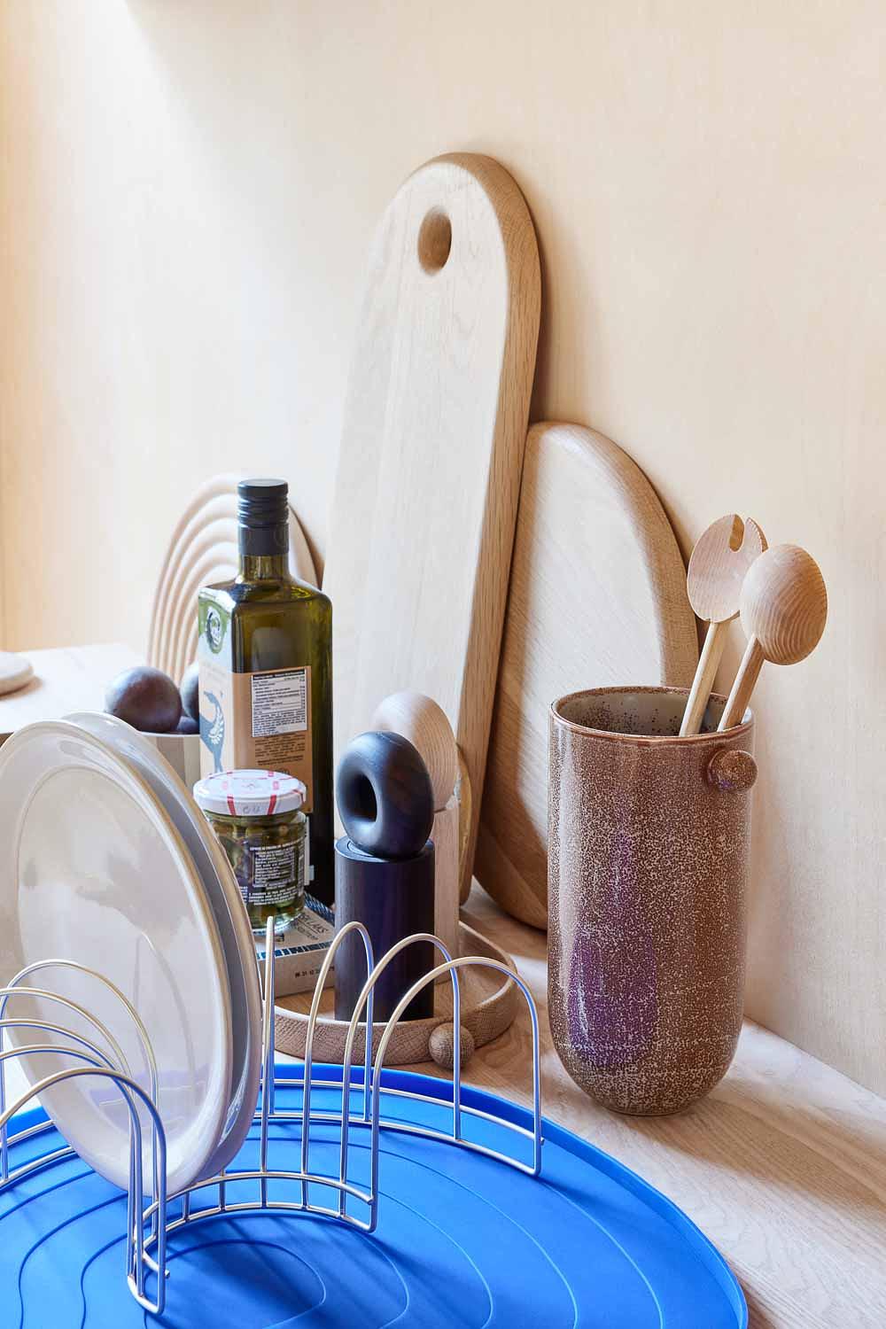 Mio Dish Rack Blue 1