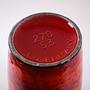Ceramic Vase Red 1960s 12