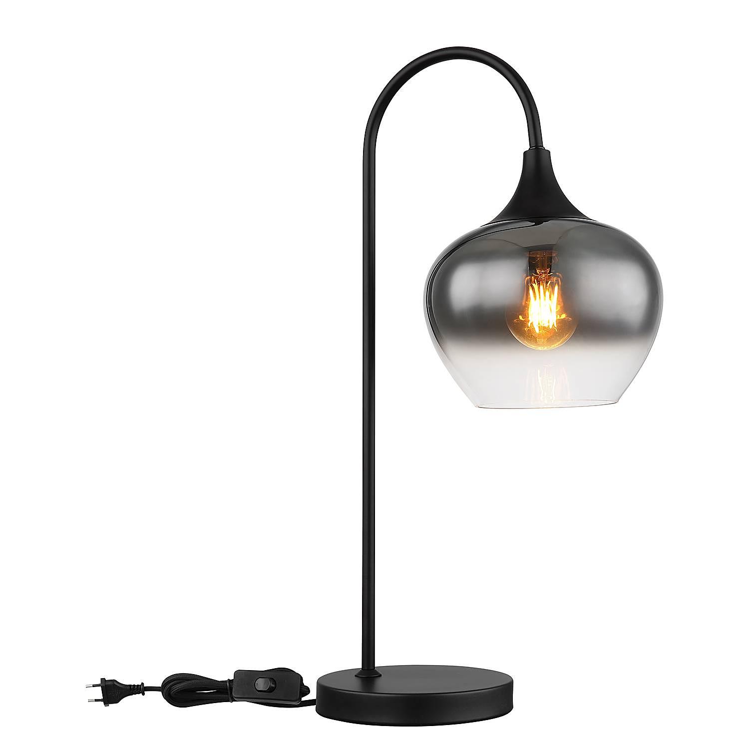 1-Flammig Tischleuchte Maxy mit 3 Füßen Farbglas / Eisen 4