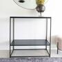 Console table Metal Black 3