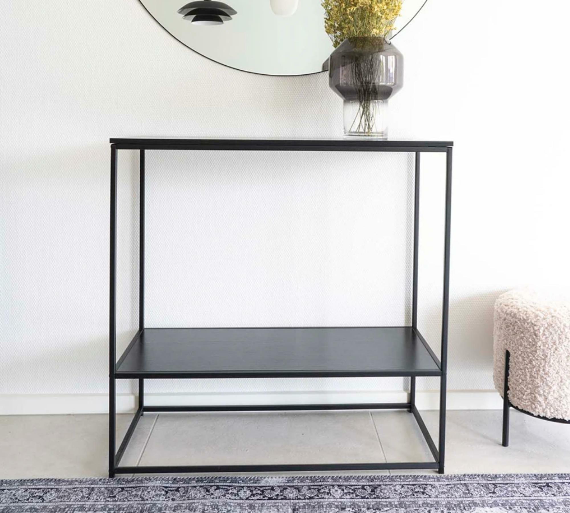 Console table Metal Black 3