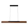 LED-Pendelleuchte Wilma Metall Schwarz 1