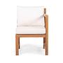 Armchair Bayton Right Acacia Solid Brown 3