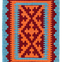 Kilim Gashgai Teppich Mehrfarbig 0