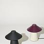 Chipper Table Lamp Sand Burgundy 4