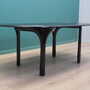 Vintage Coffee Table Stone Brown 1970s 7