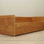 Vintage Bett Holz Braun 1970er Jahre 5