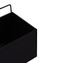 Ascher Wall Planter Black 5