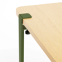 Duke Bank Holz Grün Modulare Beine 1