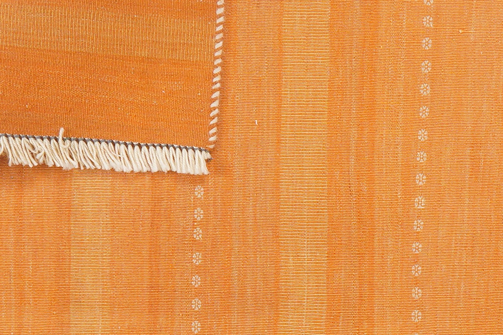 Kilim Afshar Teppich Orange 5