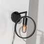 Wall lamp Metal Black 4