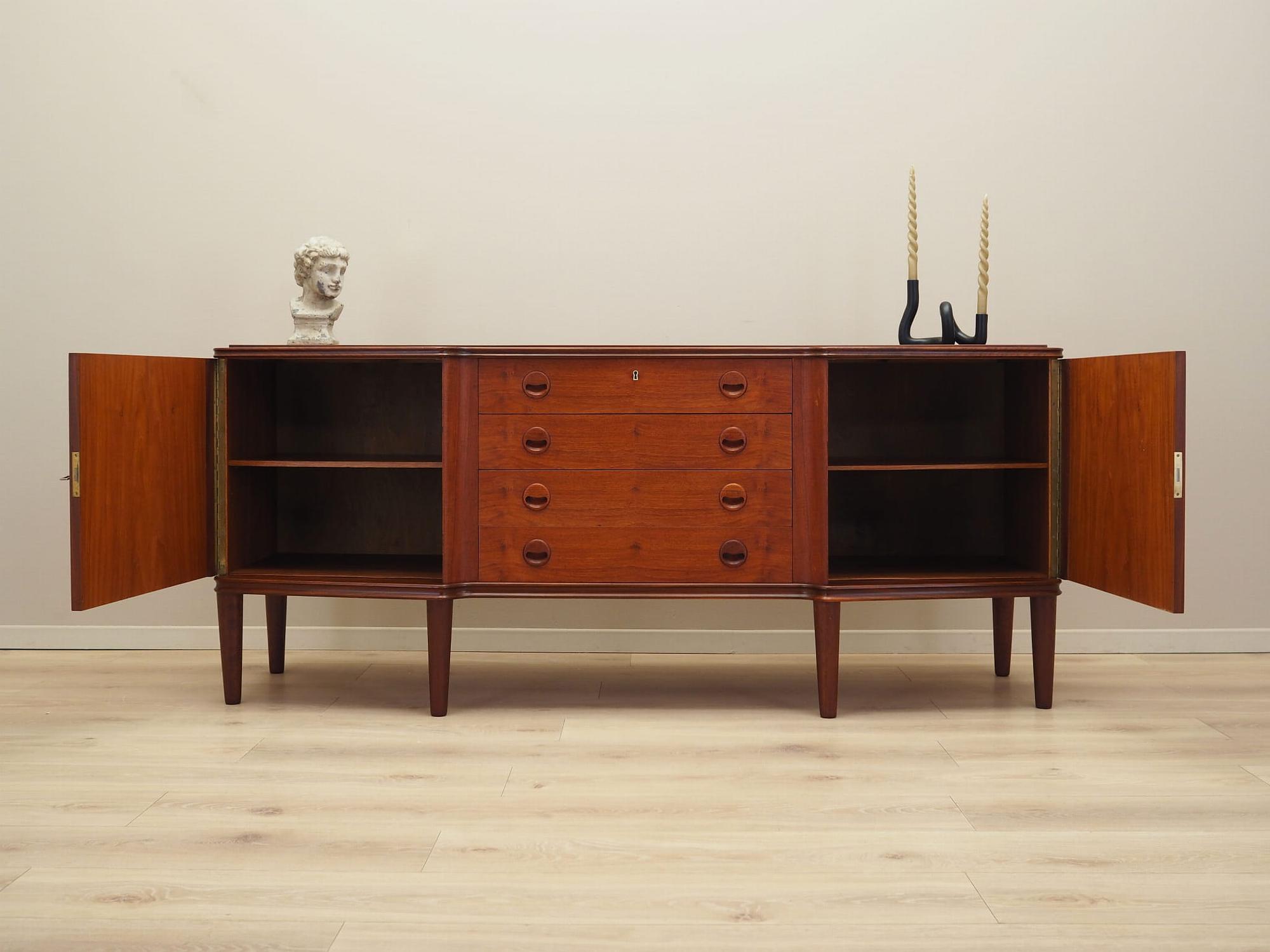 Credenza in legno di teak anni '60 2