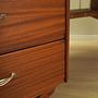 Mahogany Schreibtisch 1960 Jahre 10