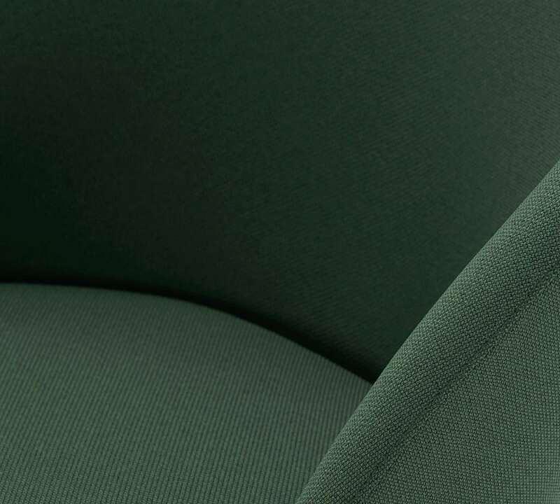 Vincent 1-Sitzer Modul Rechts Cura Dark Green 2