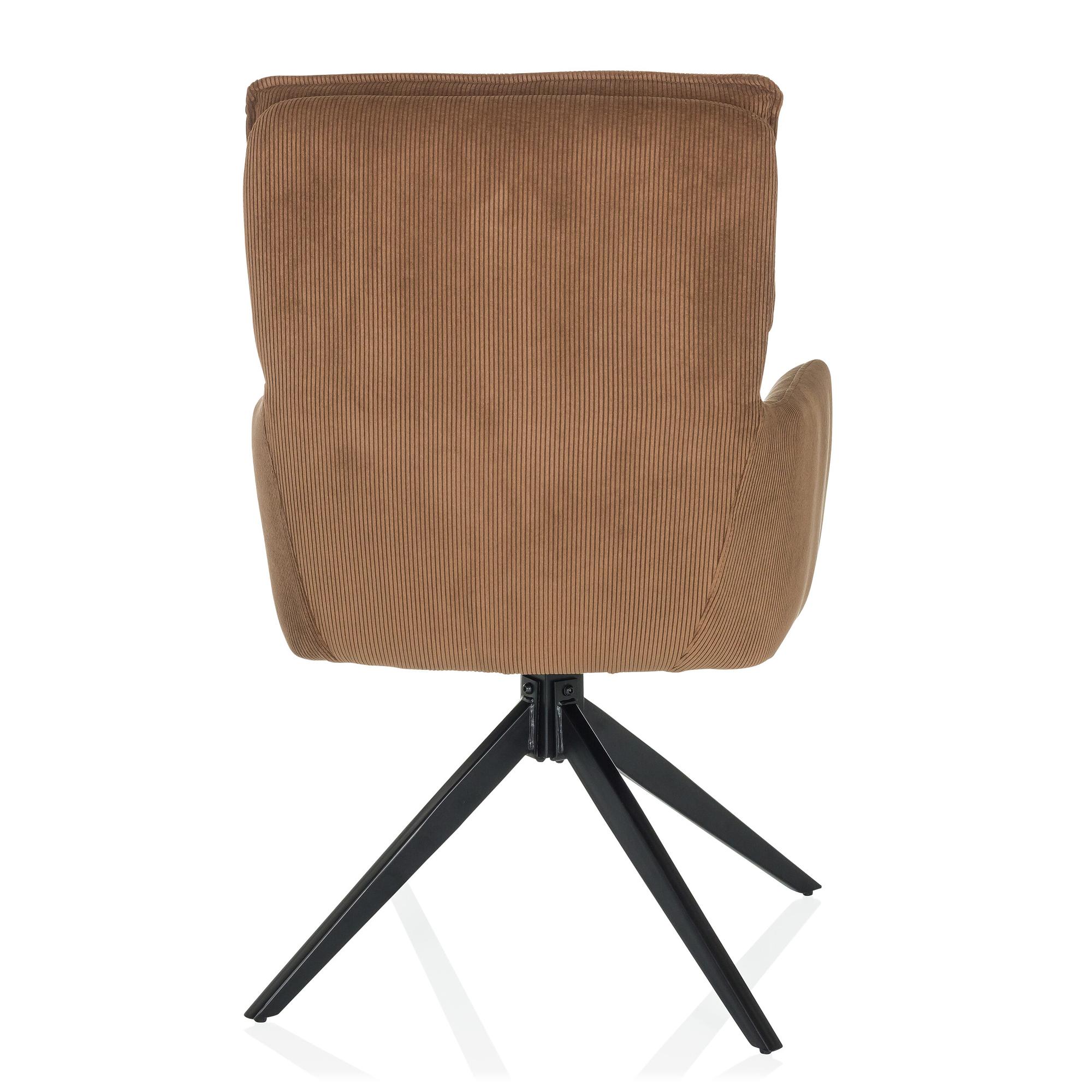 TARUGO Drehstuhl Stoff Braun 9