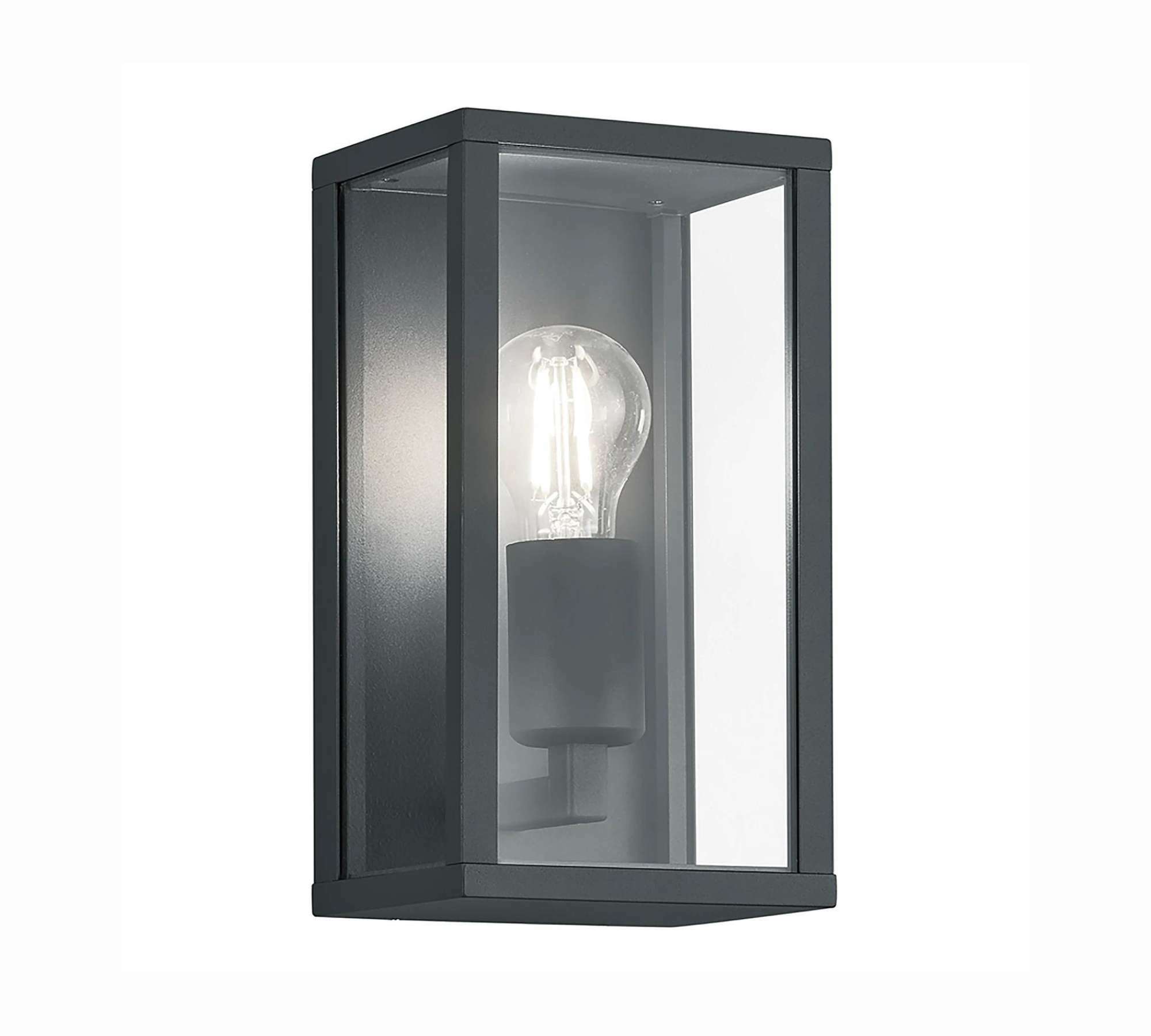 Wall light 1-flame Metal Black 1