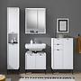 Juvara Vanity Unit Wood-based Material Matte White 3