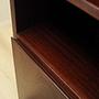 Mahogany bookcase 1970s 12