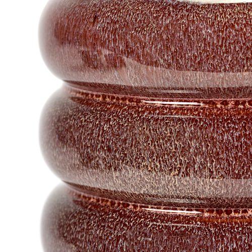 Ringe Blumentopf Rot 1